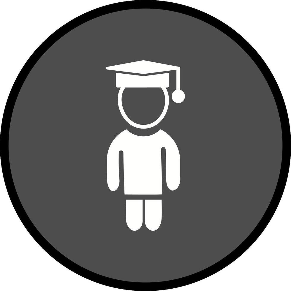 Student Standing Vector Icon