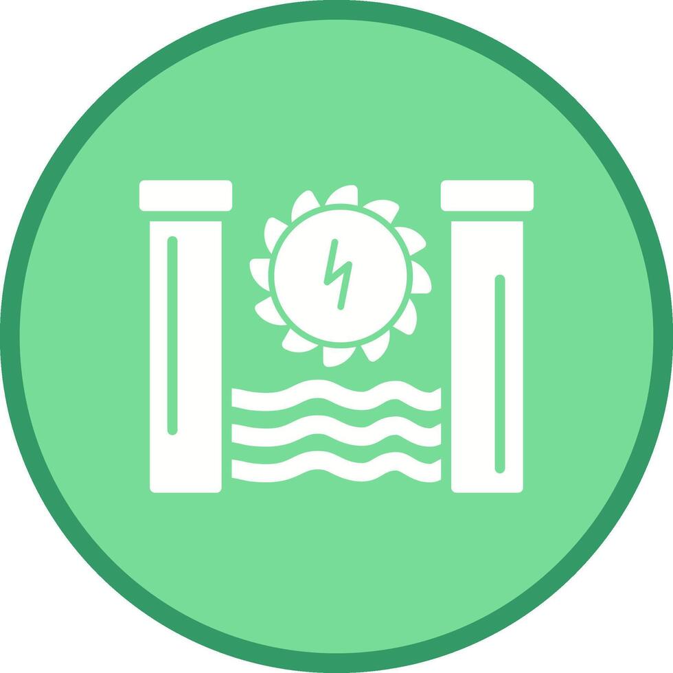Hydro Power Vector Icon