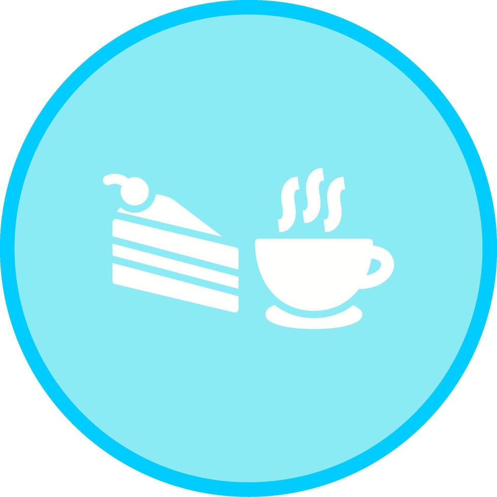 Coffee Served Vector Icon