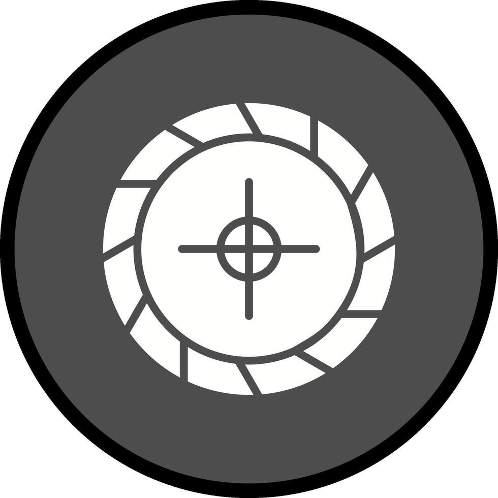 ruleta ii vector icono
