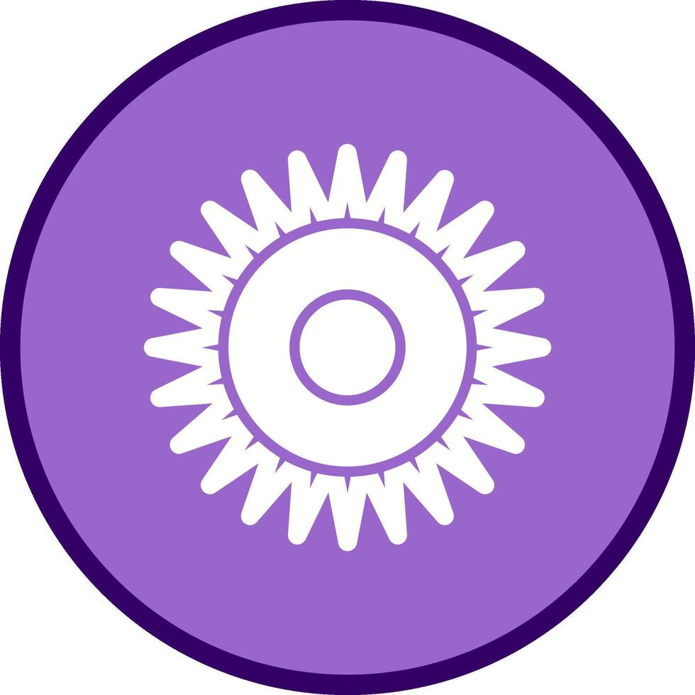 Optical Radiation Vector Icon