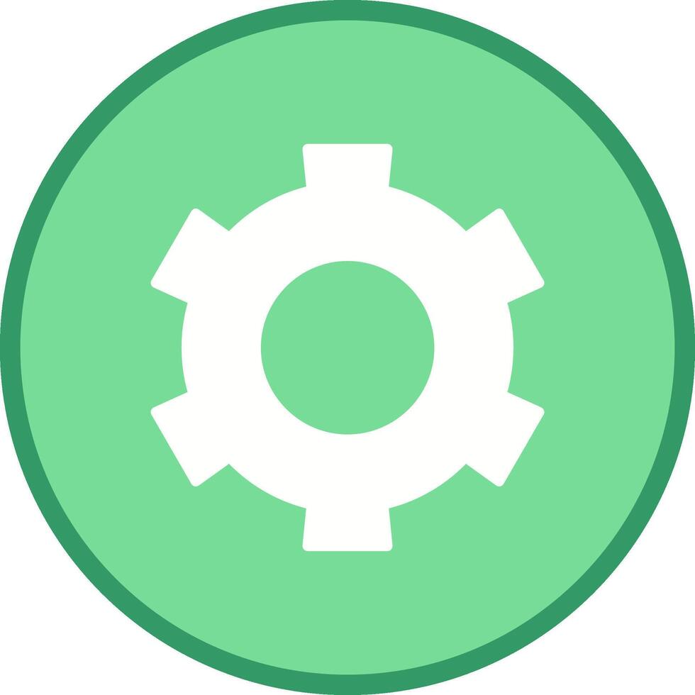 Setting Gear Vector Icon
