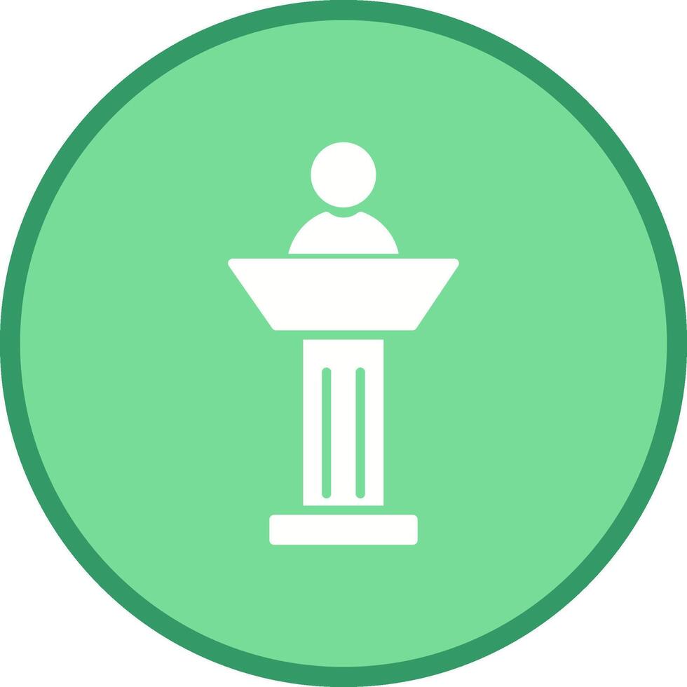 Podium Vector Icon