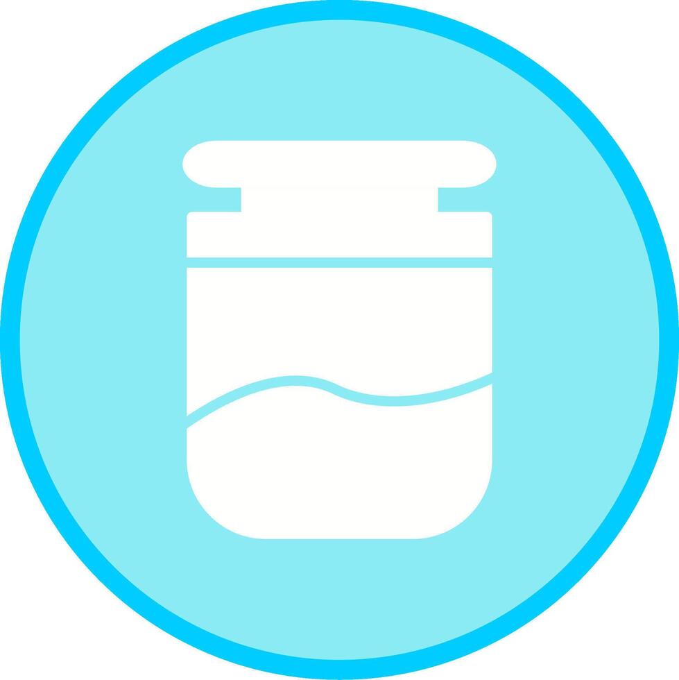 Jar on Display Vector Icon