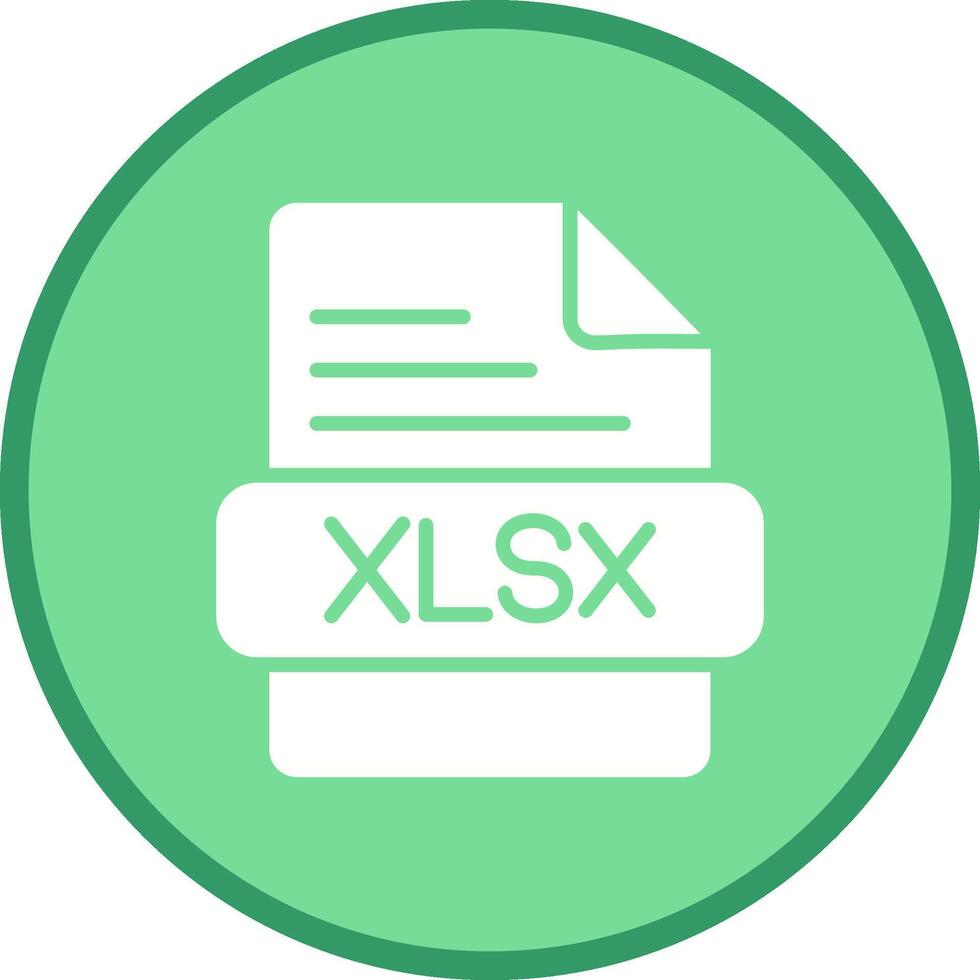 XLSX Vector Icon