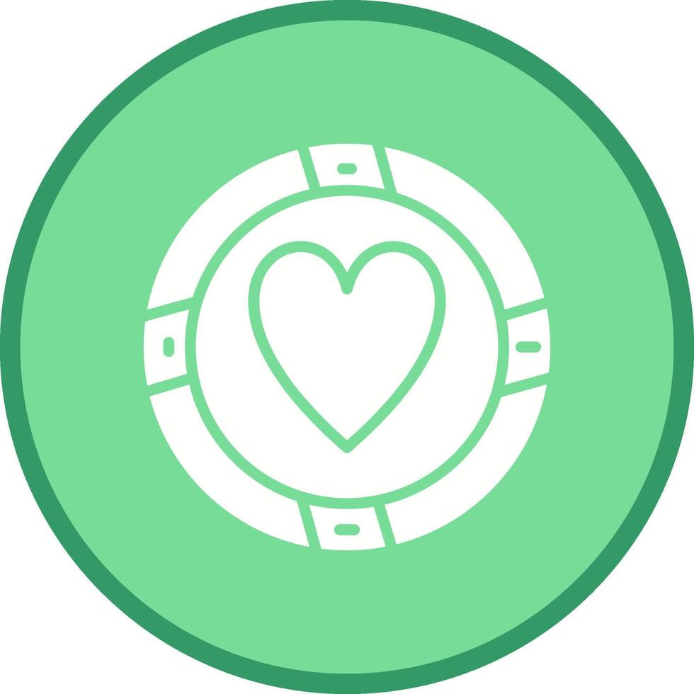 Casino Chips Vector Icon