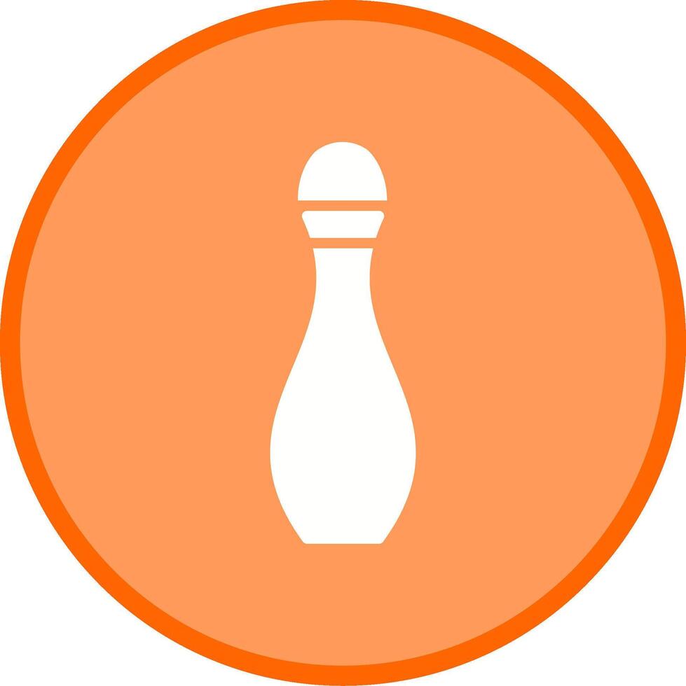 Bowling Pin Vector Icon