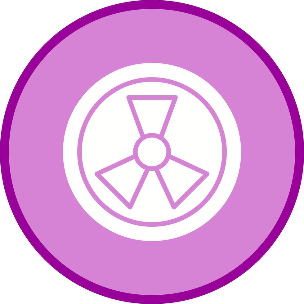 Radiation Vector Icon