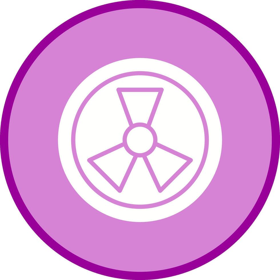 Radiation Vector Icon