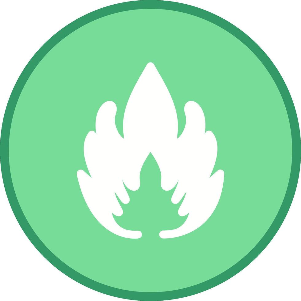 Flammable Material Vector Icon