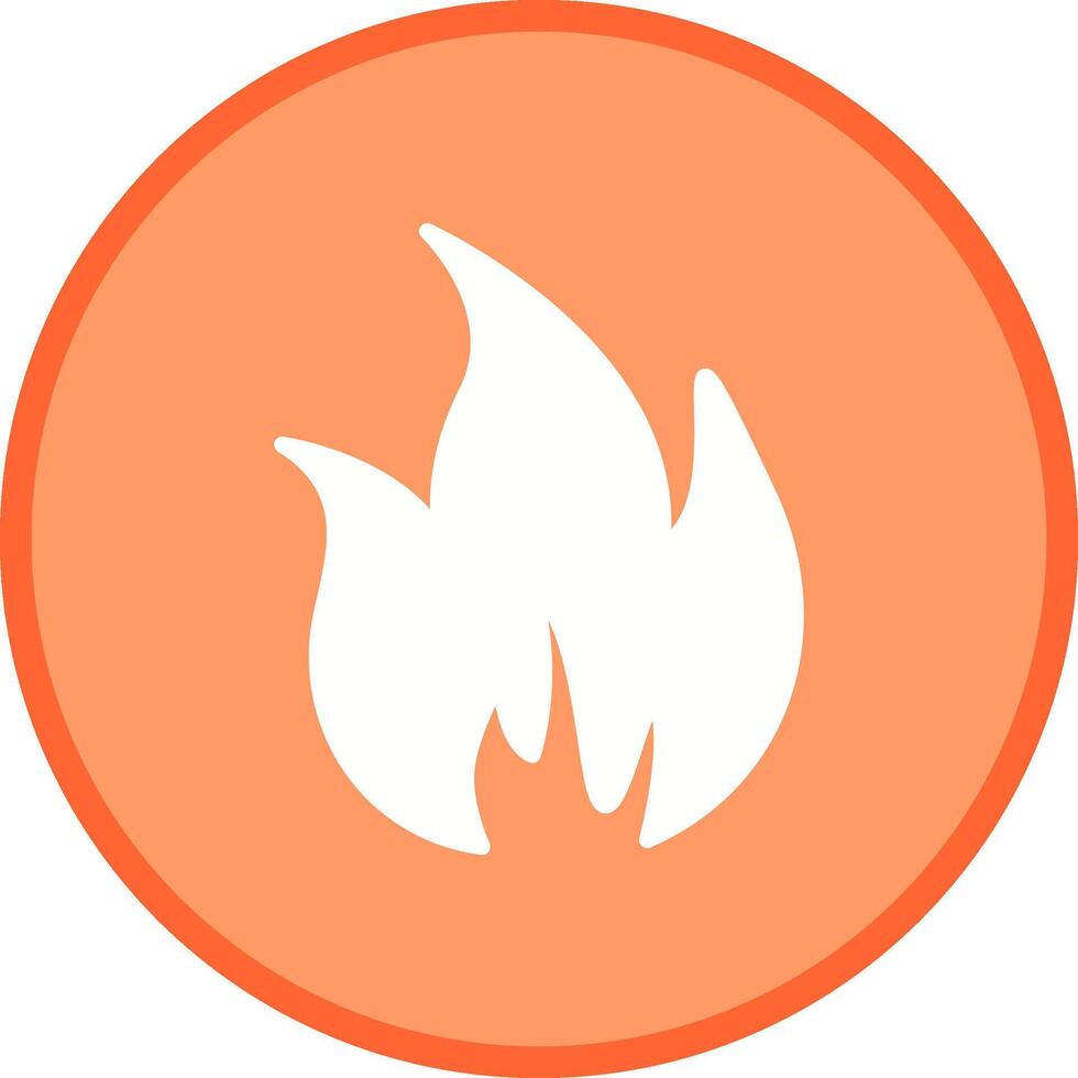 Flame Vector Icon