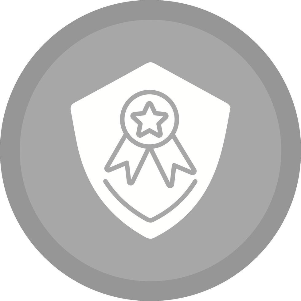 Medal Protection Vector Icon