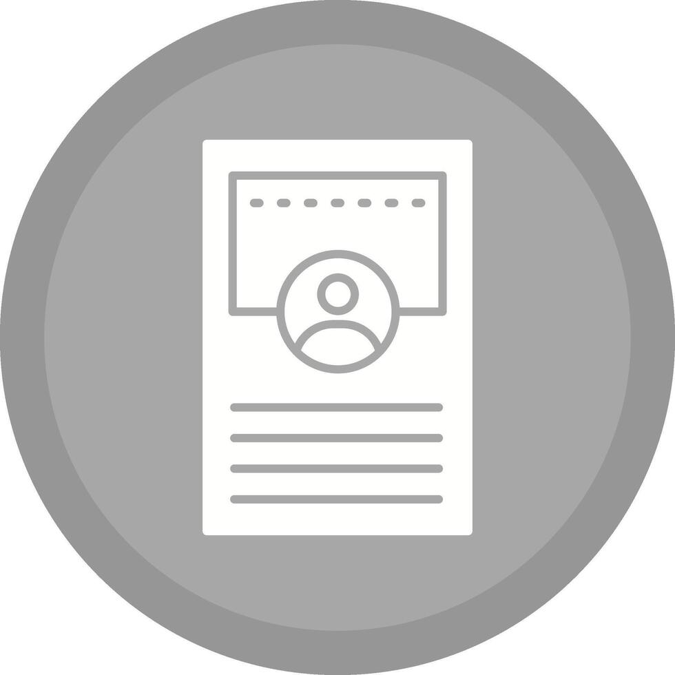 Profile Vector Icon