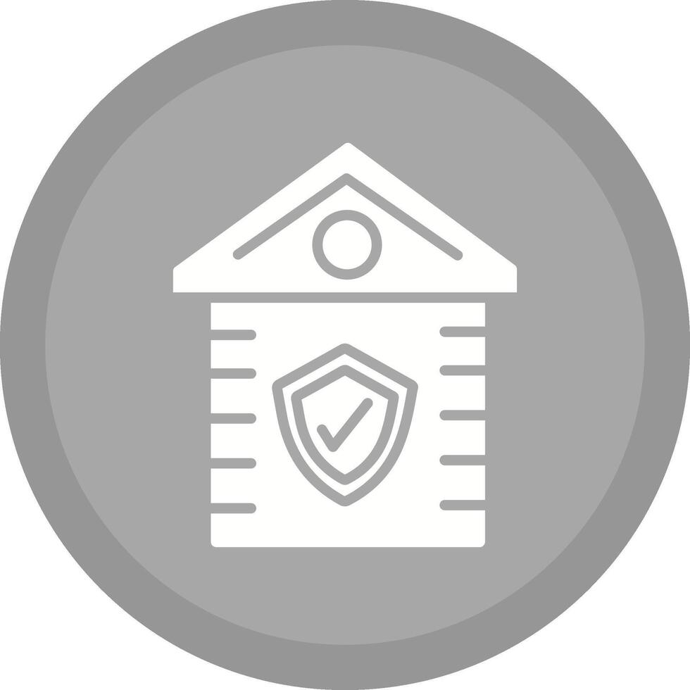 House Shield Vector Icon