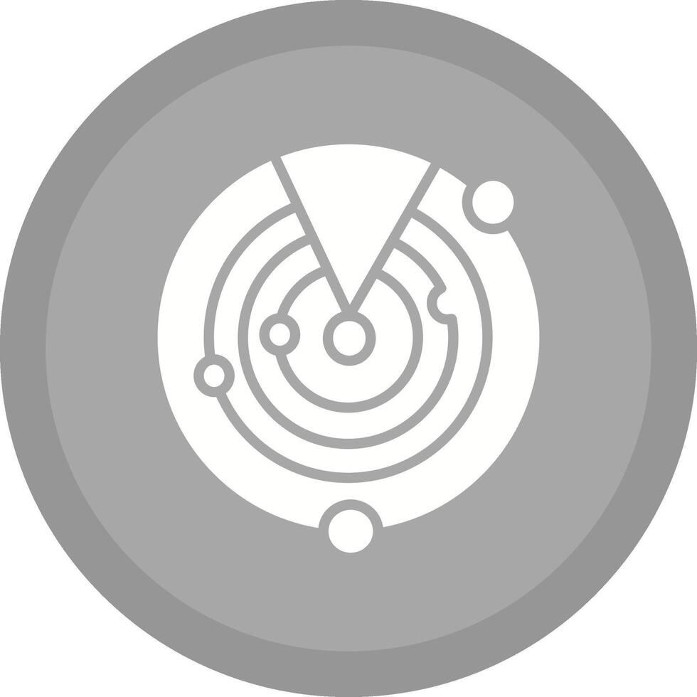 Radar Screen Vector Icon