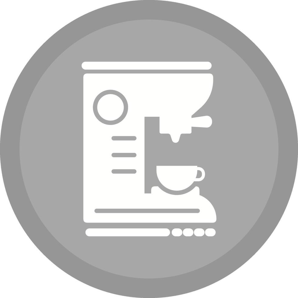 Coffee Machine Vector Icon