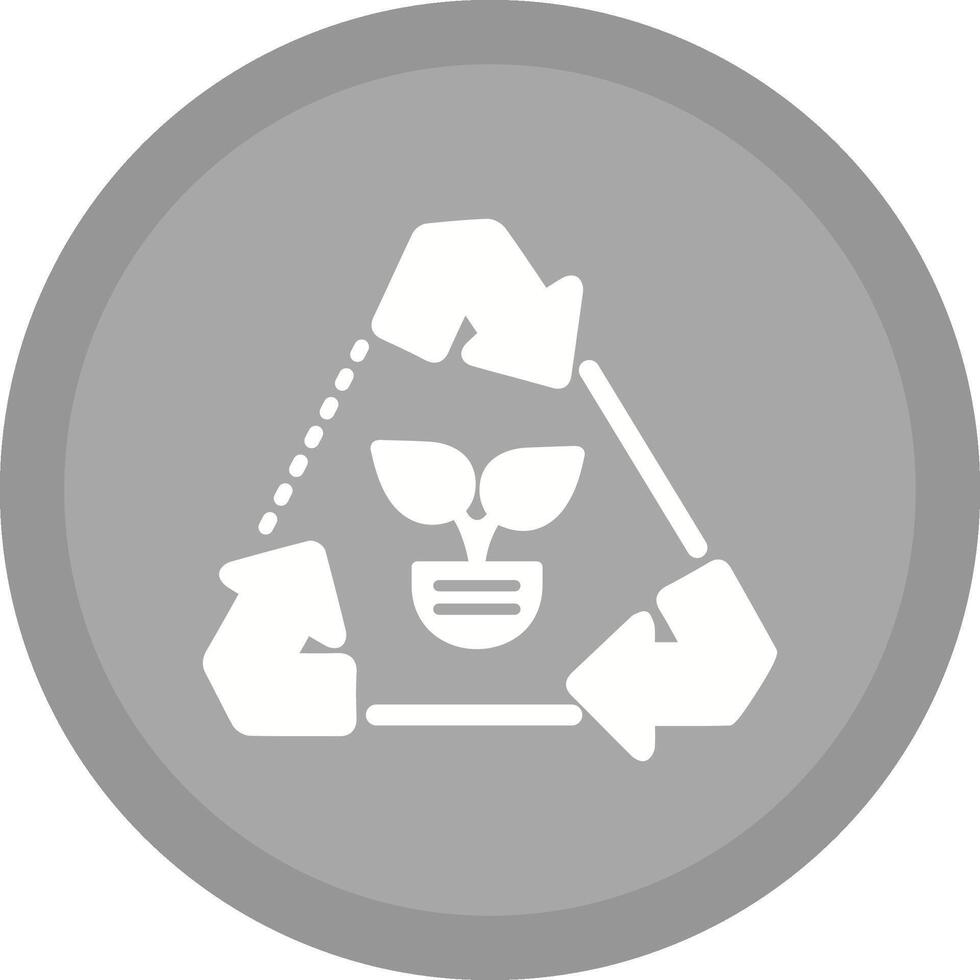reciclar flechas vector icono