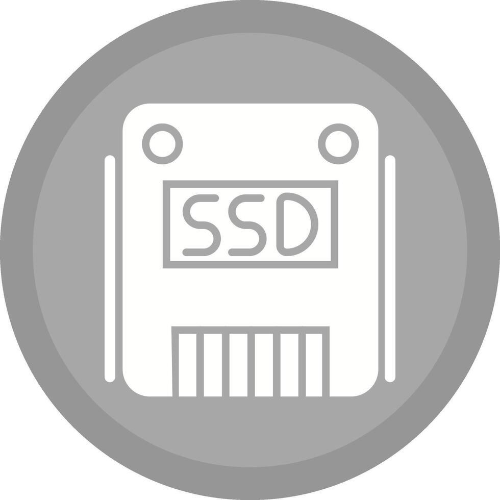 SSD Vector Icon