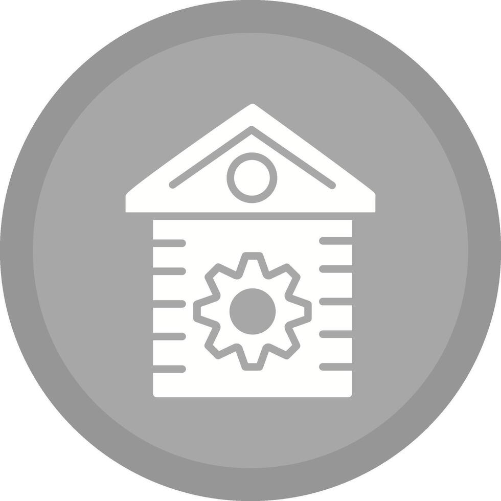 House Setting Vector Icon