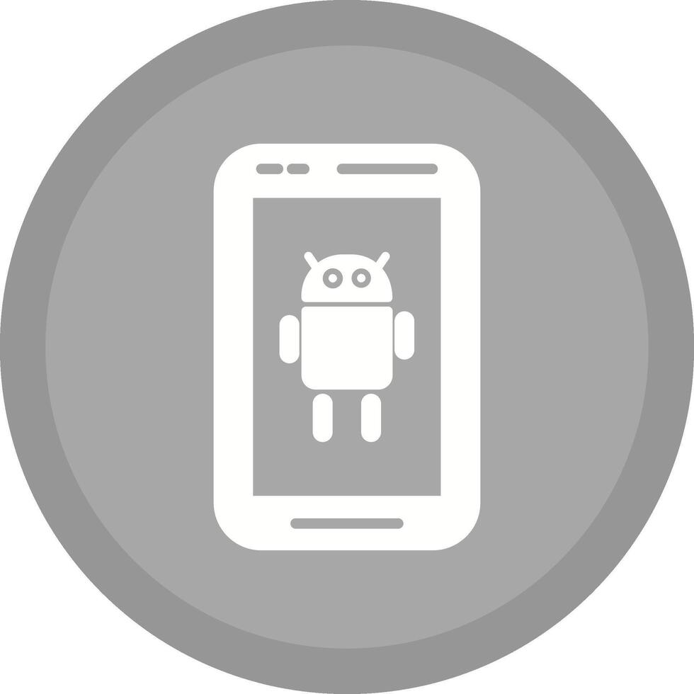 icono de vector de Android