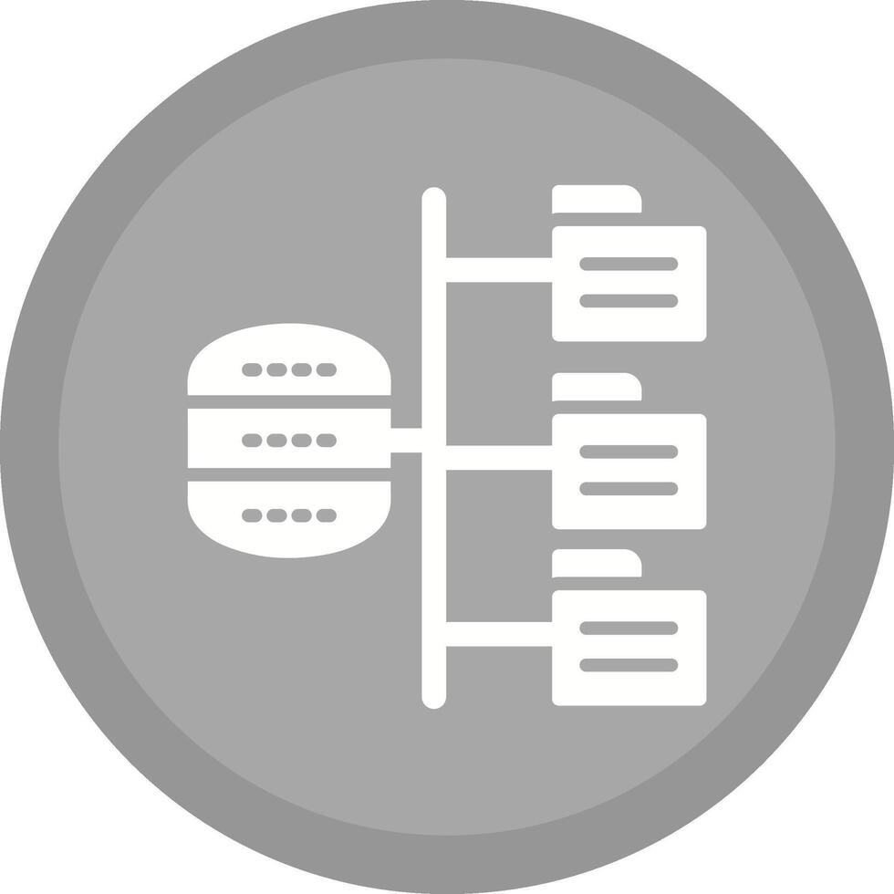 Data Structure Vector Icon