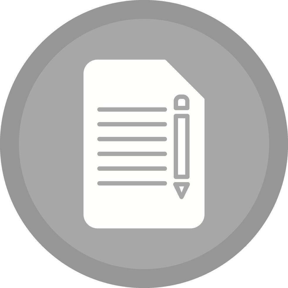 Edit Document Vector Icon