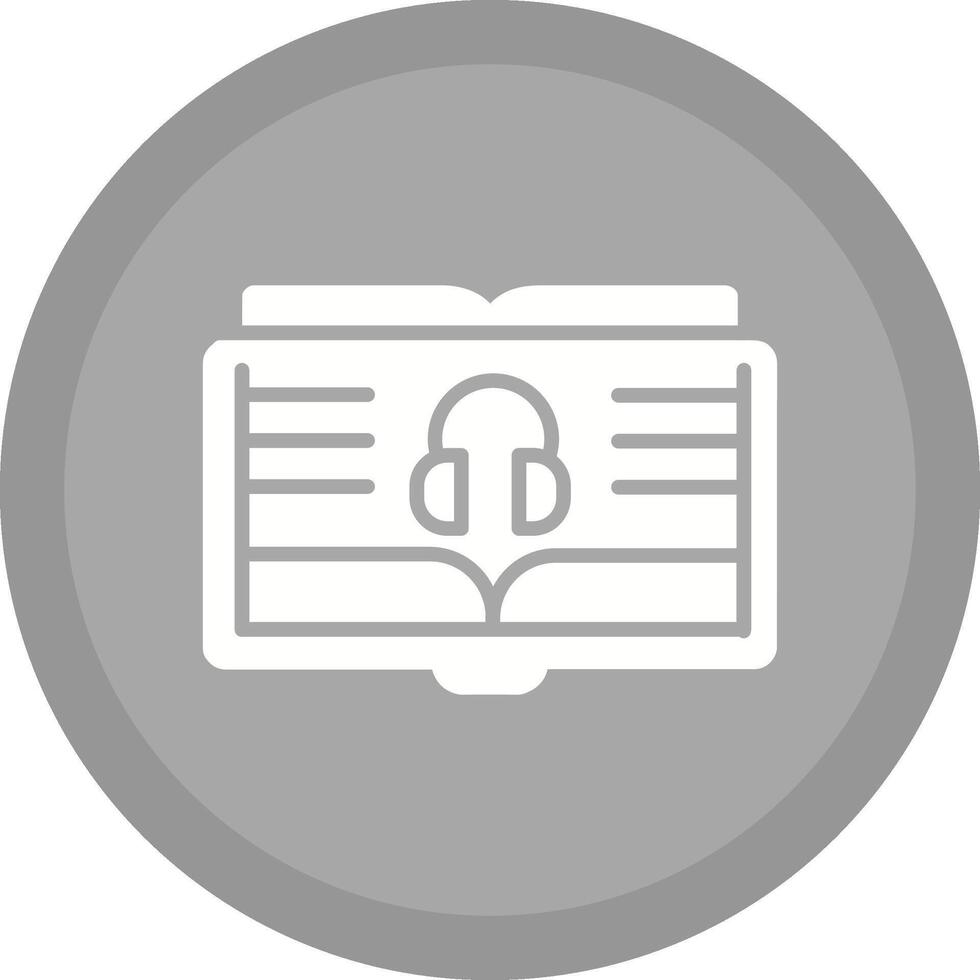 Audio Book Vector Icon