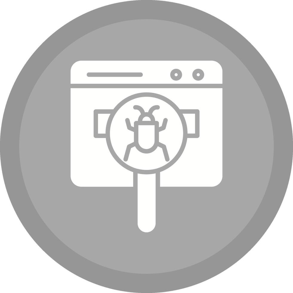 Web Bug Vector Icon