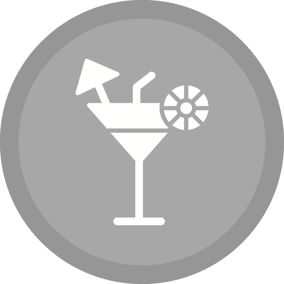 icono de vector de coctel