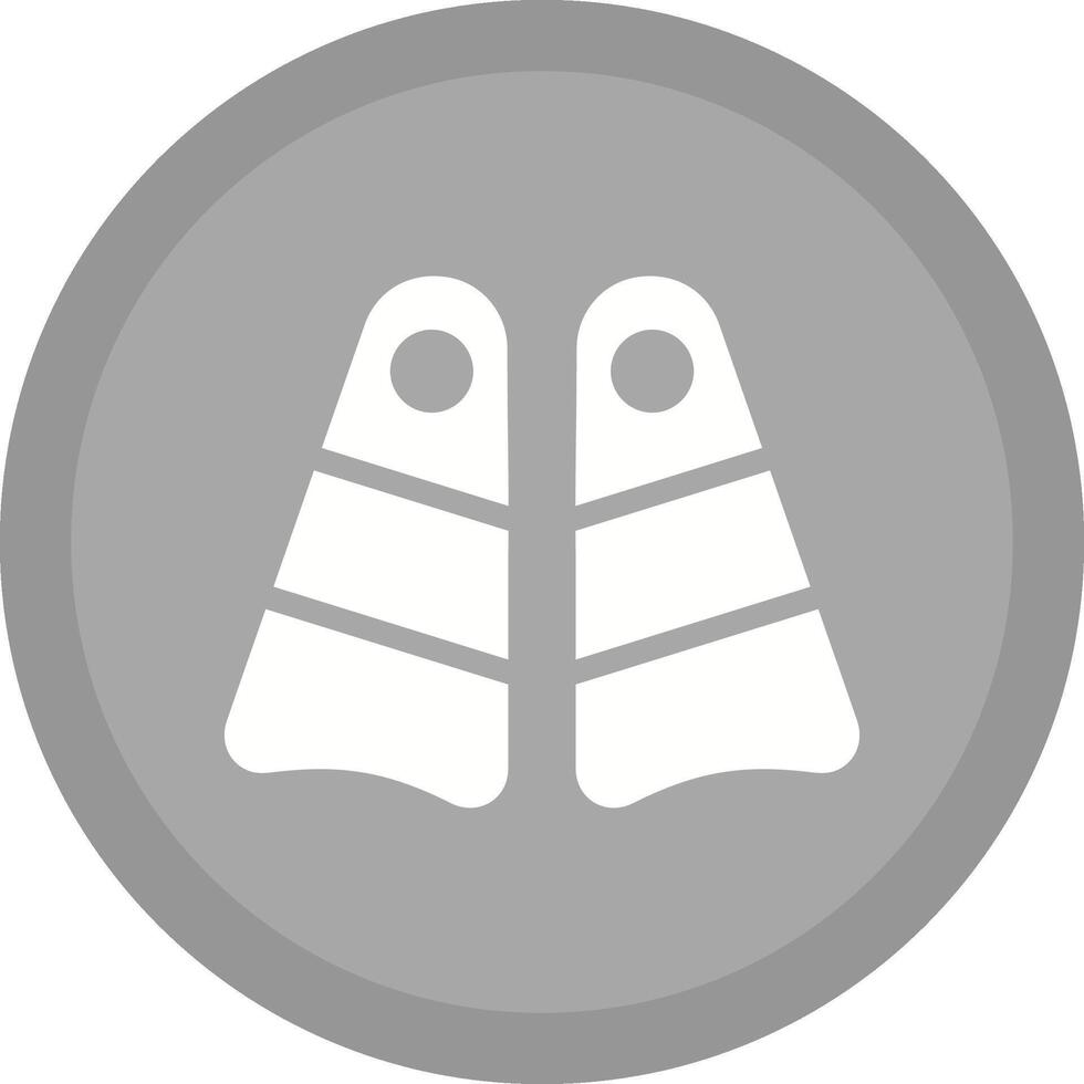 Flippers Vector Icon