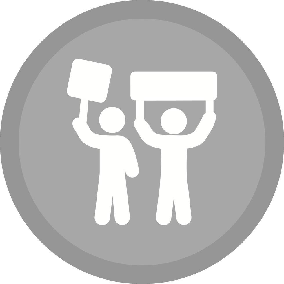 Protester Vector Icon