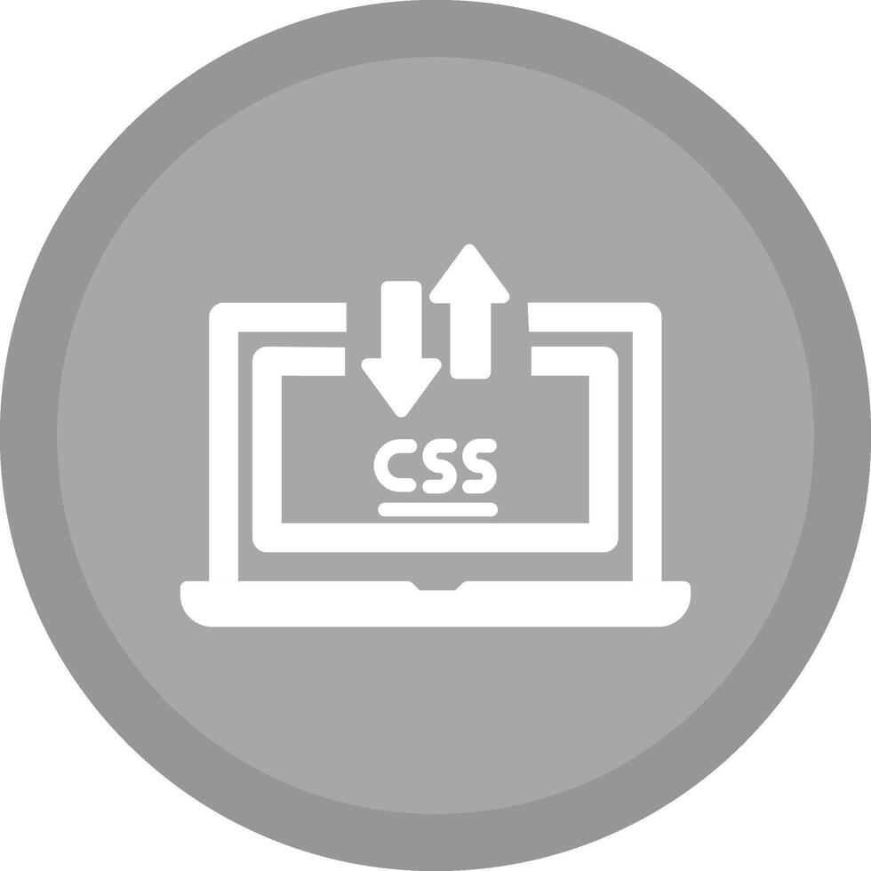 CSS Laptop Vector Icon
