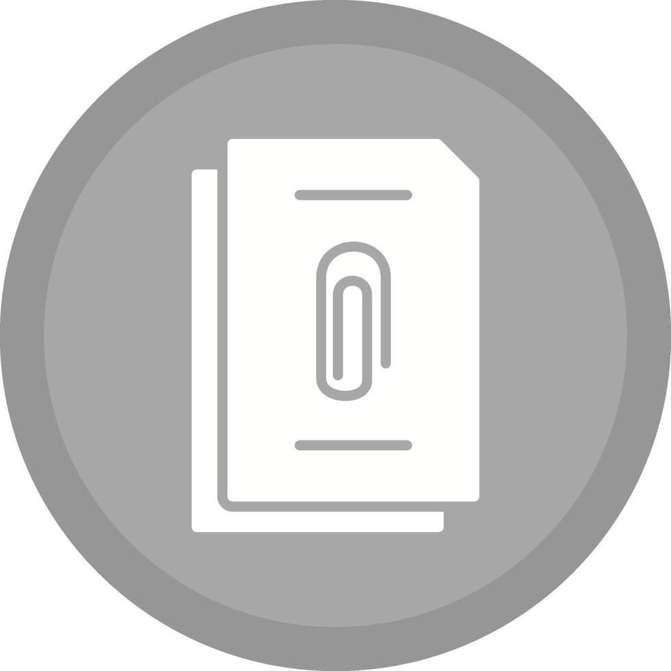 Clip Vector Icon