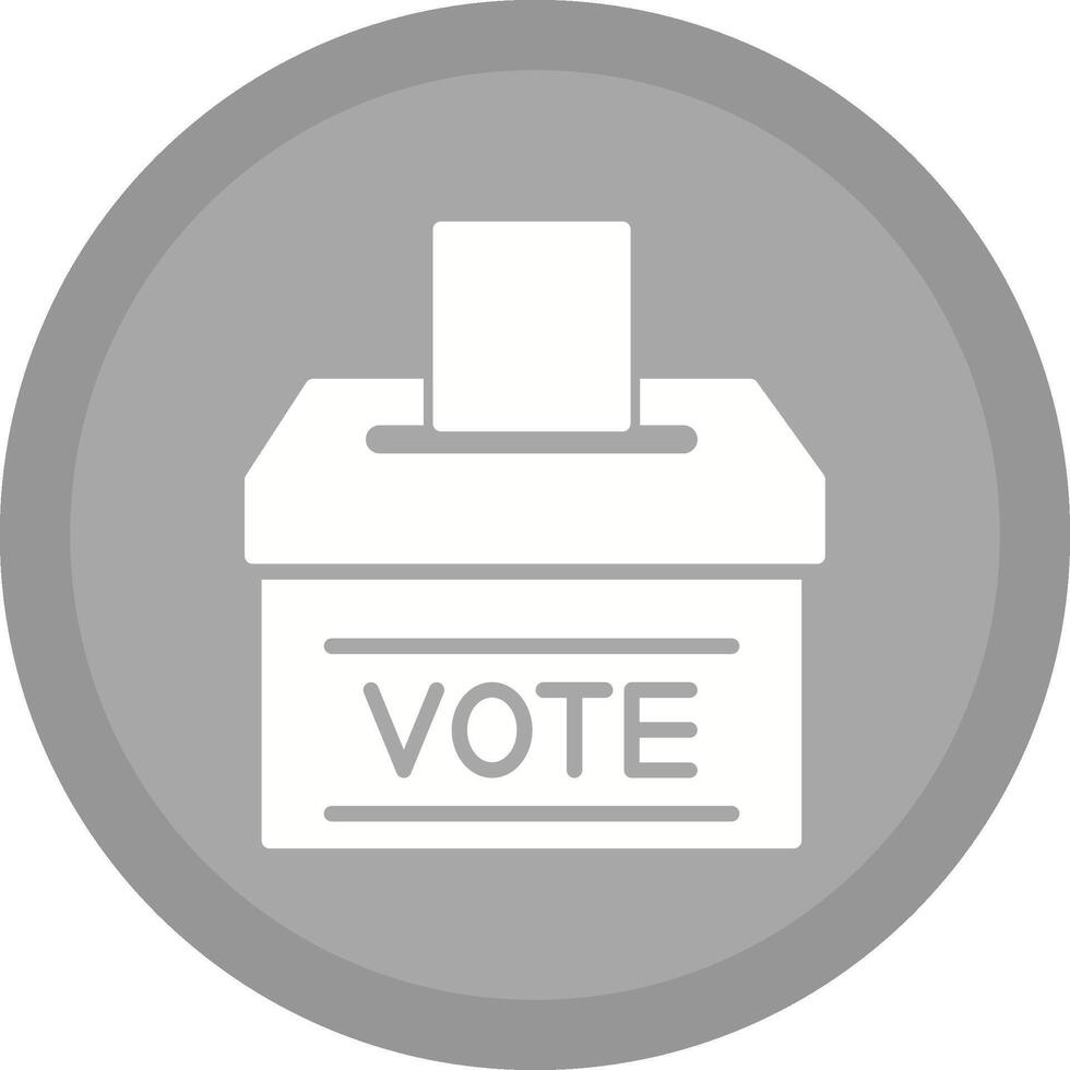 icono de vector de voto