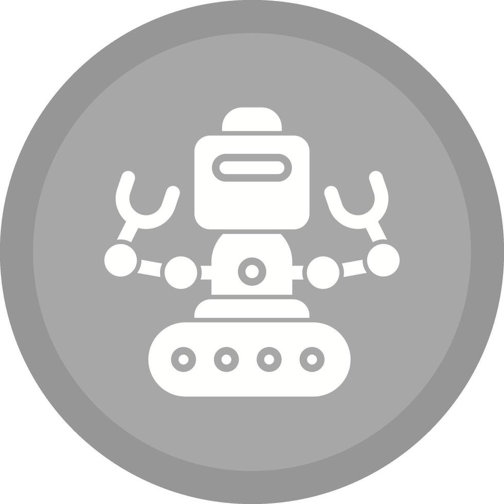 Industrial Robot I Vector Icon