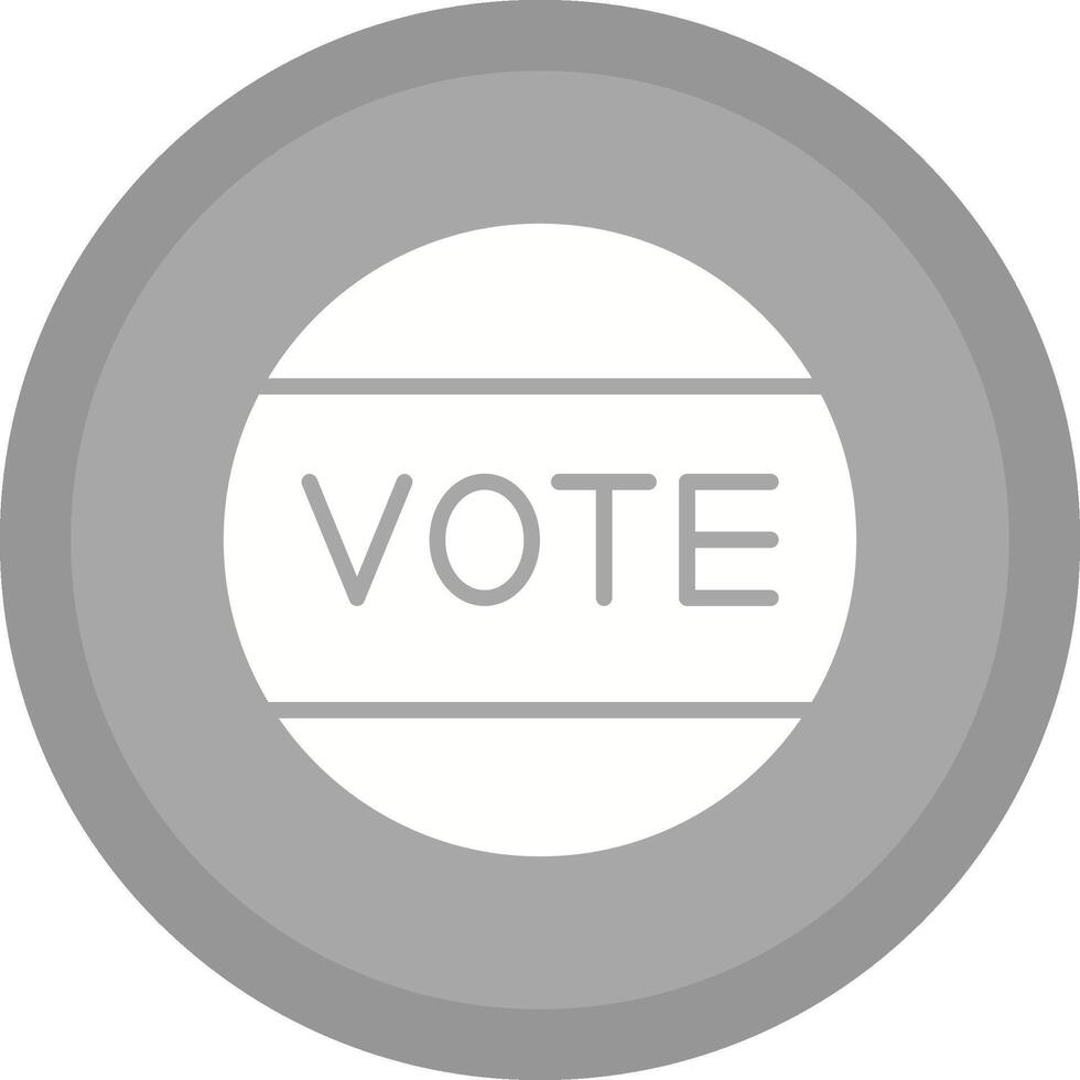 icono de vector de voto