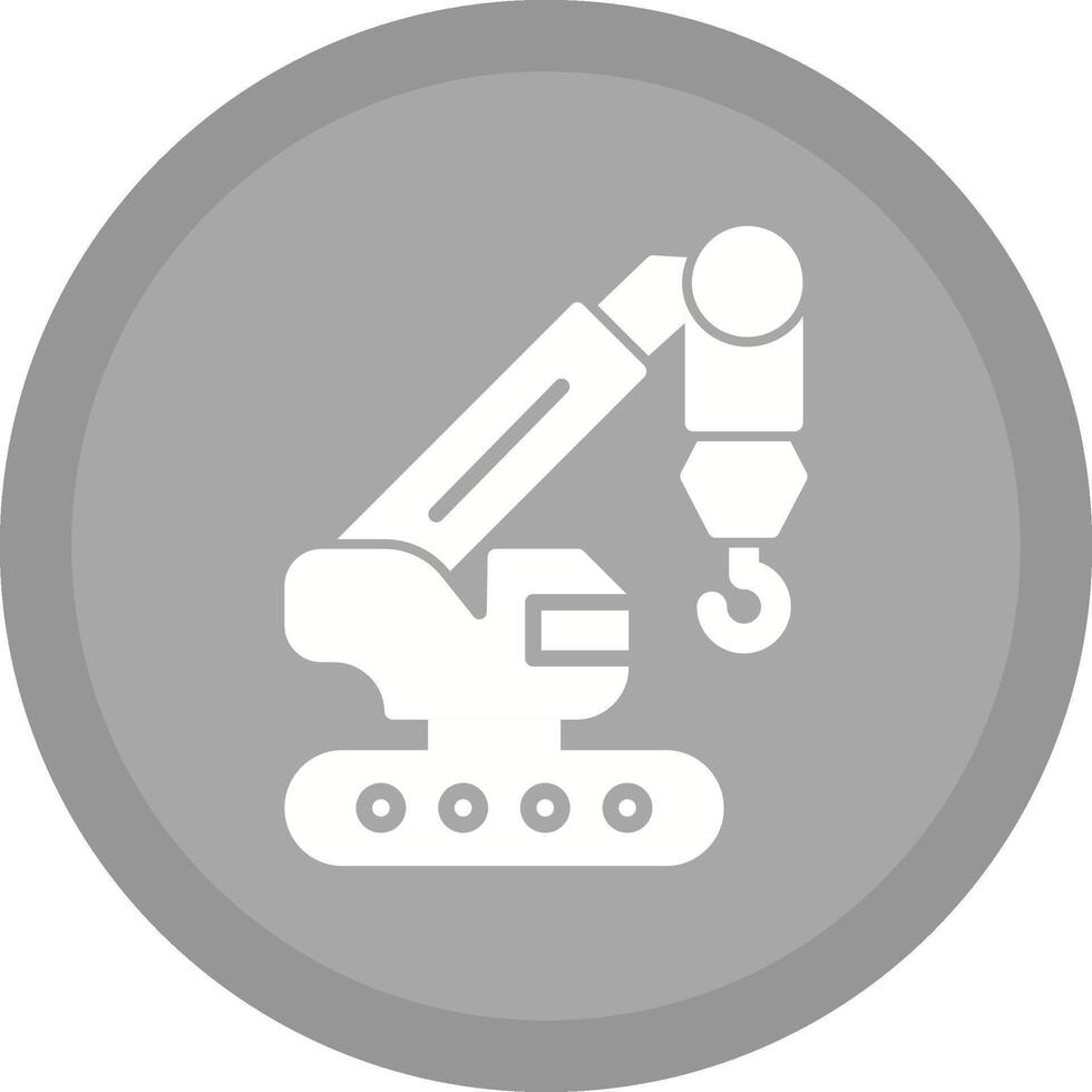 Harbor Crane Vector Icon