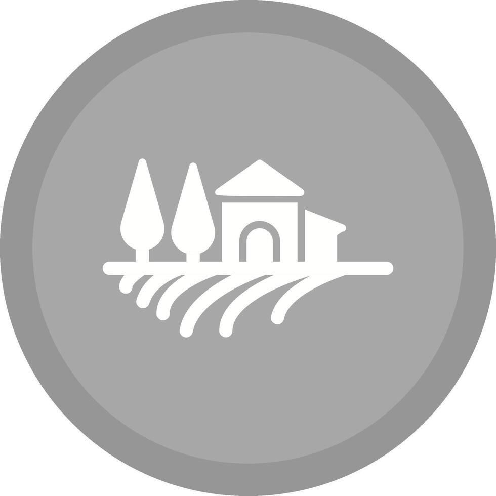 Farm House Vector Icon