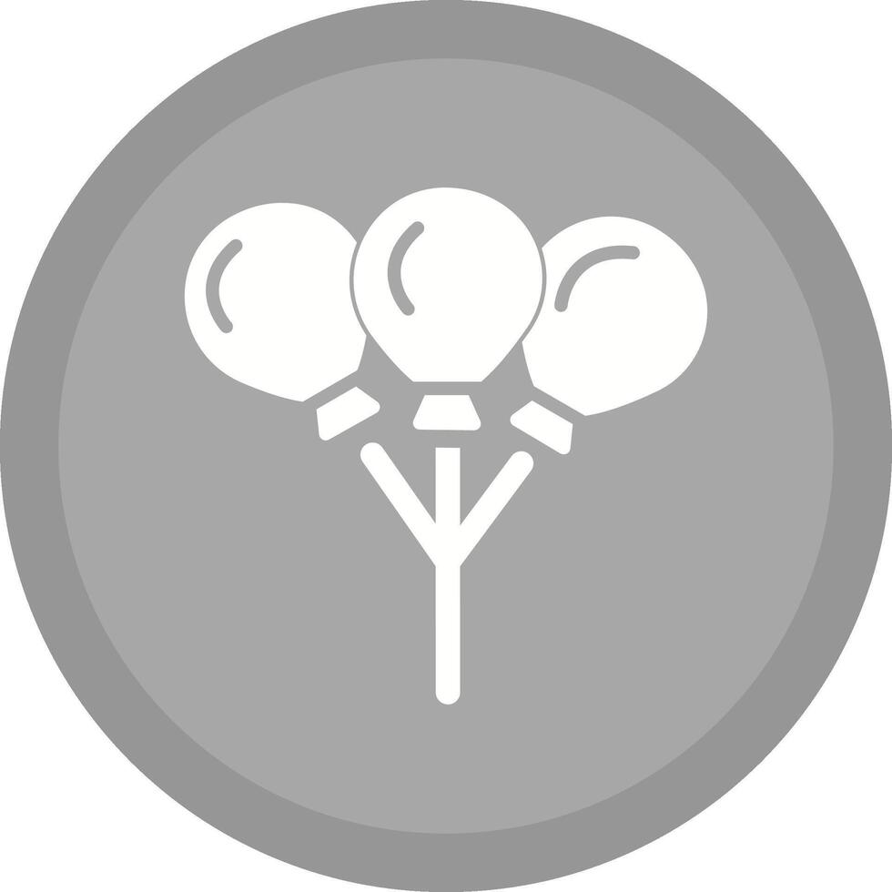 icono de vector de globo