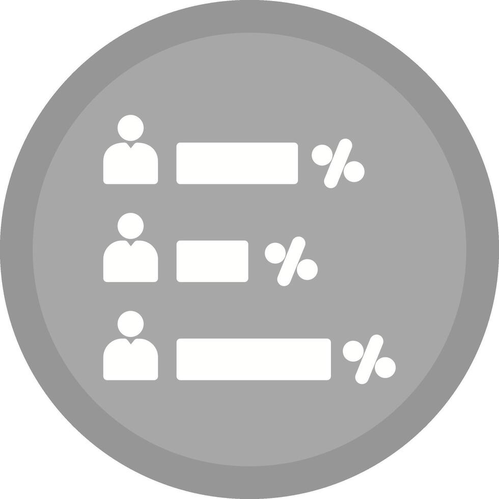 Voting Result Vector Icon