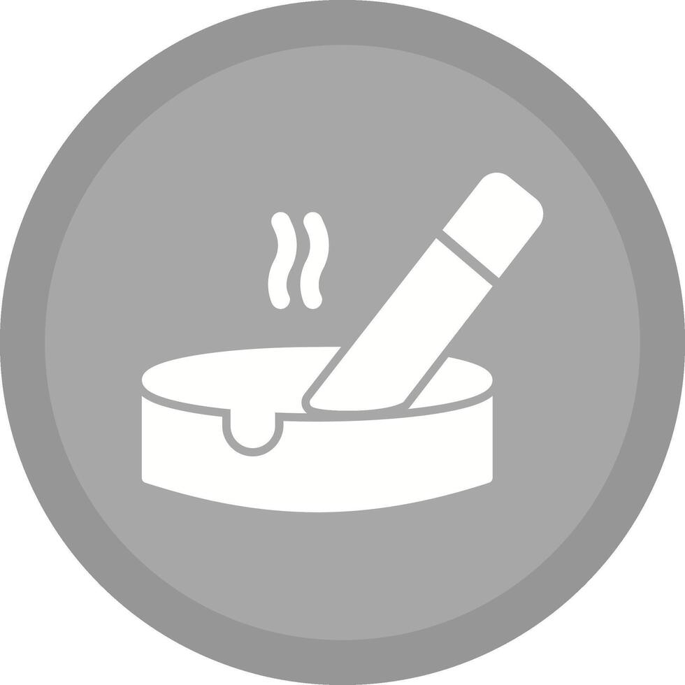 Ashtray Vector Icon