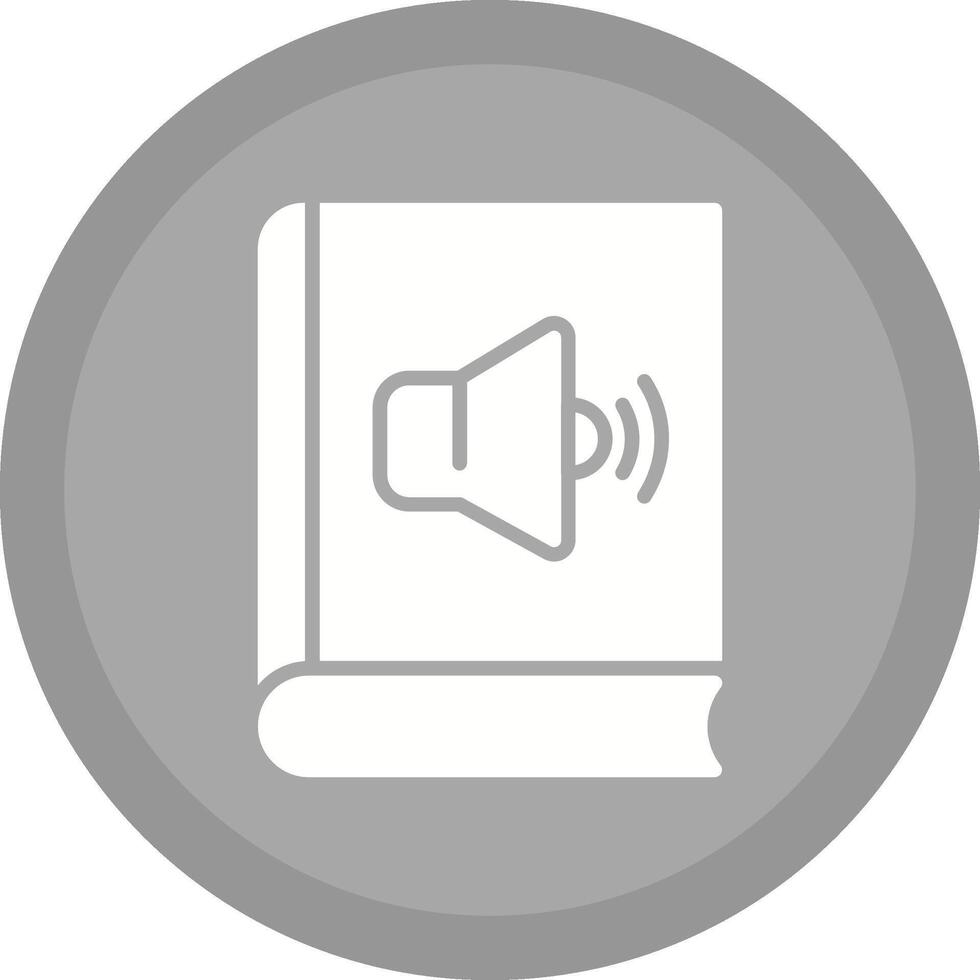 Audio Book Vector Icon