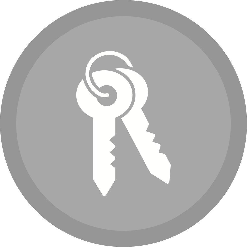 House Key Vector Icon