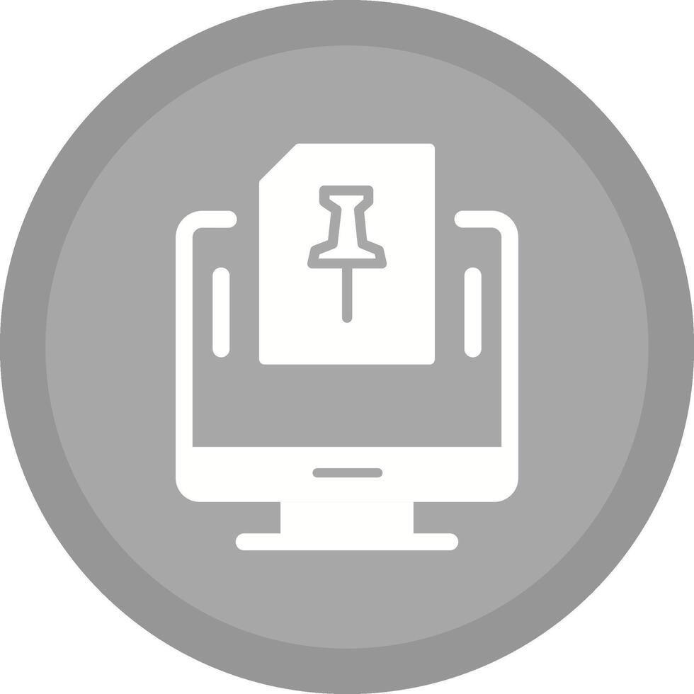 Pin Vector Icon