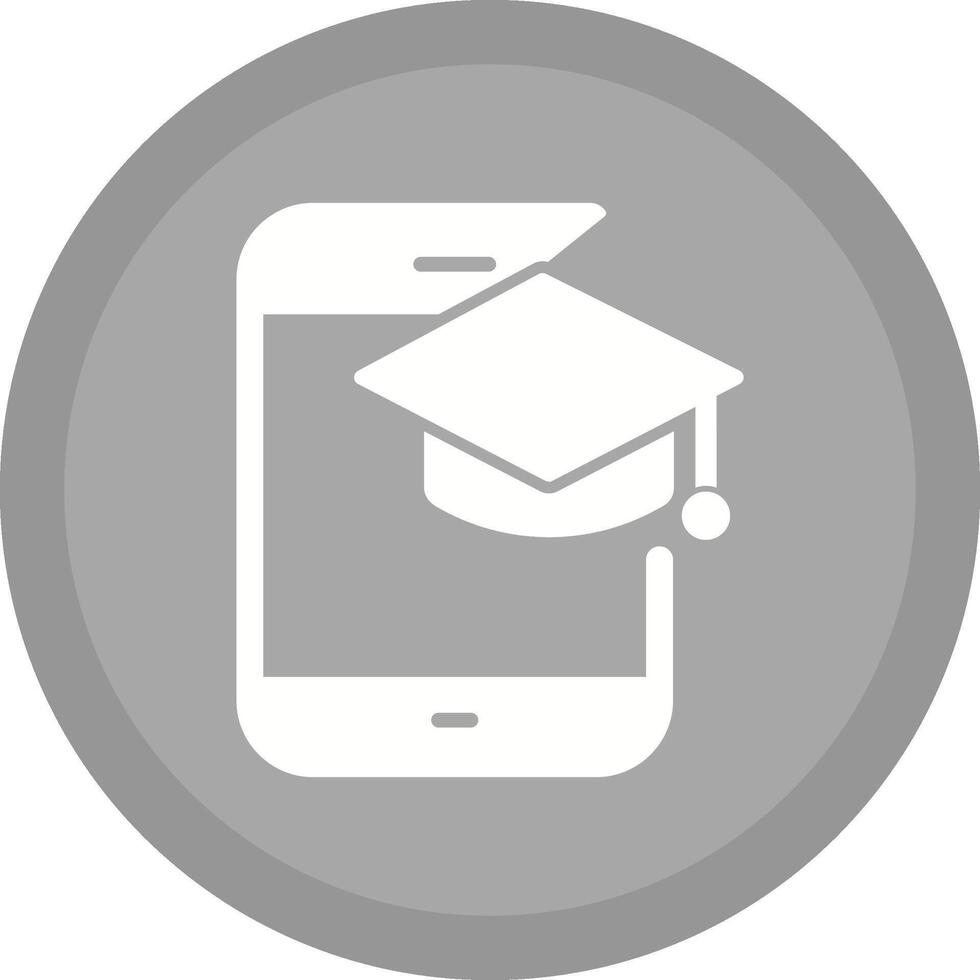 Digital Learning Vector Icon