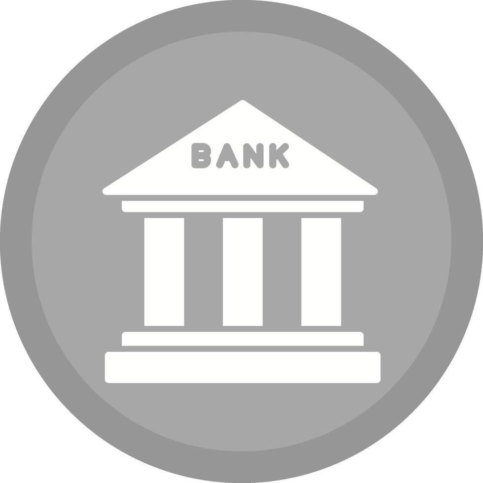 icono de vector de banco