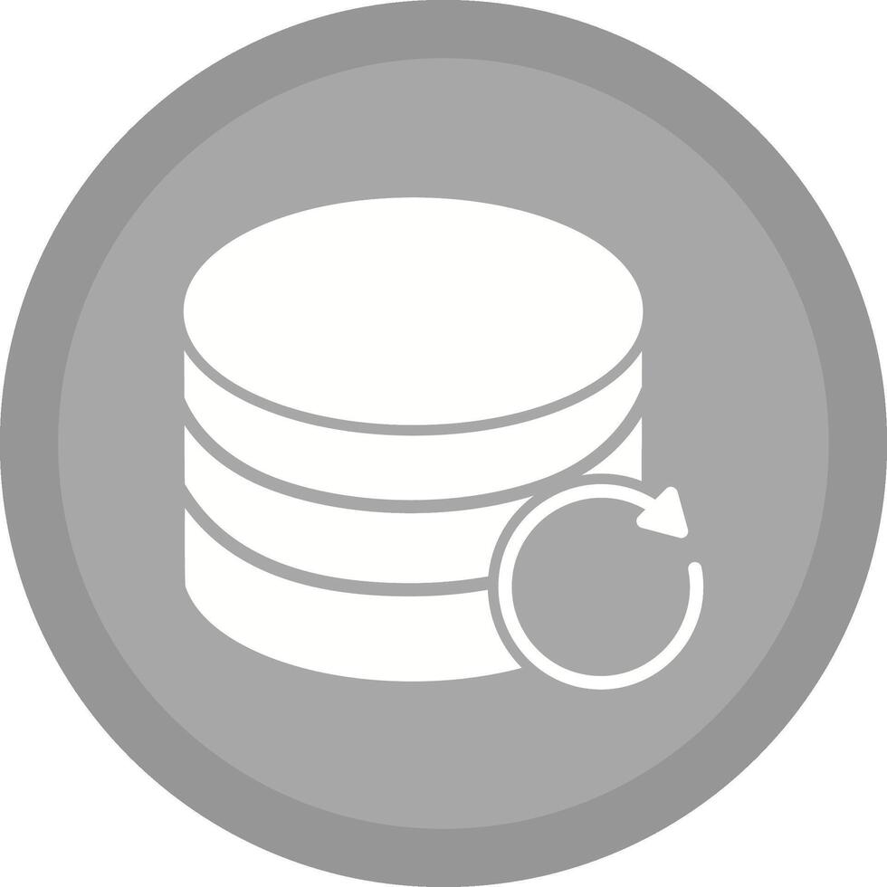 icono de vector de archivo de copia de seguridad