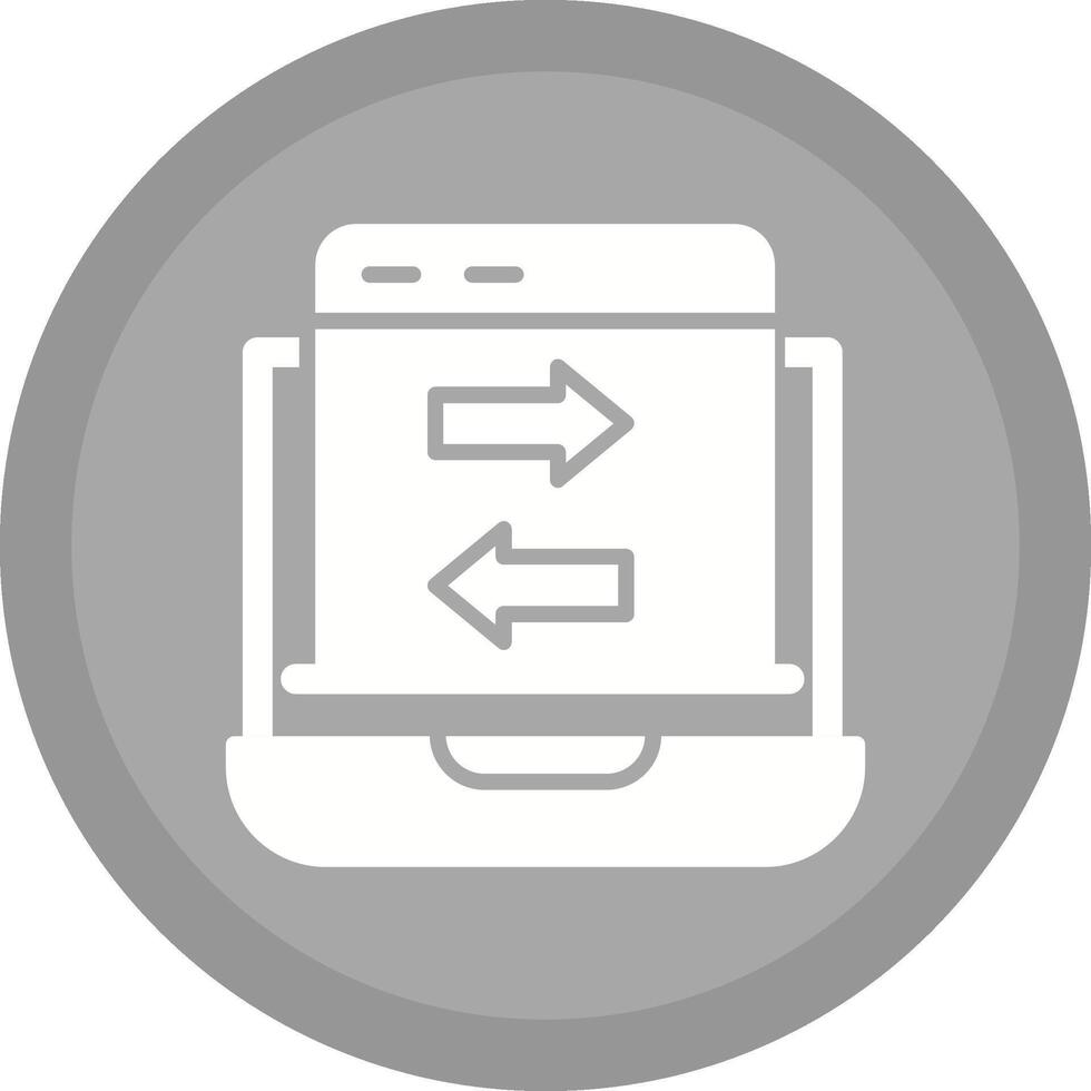 Data Transfer Vector Icon