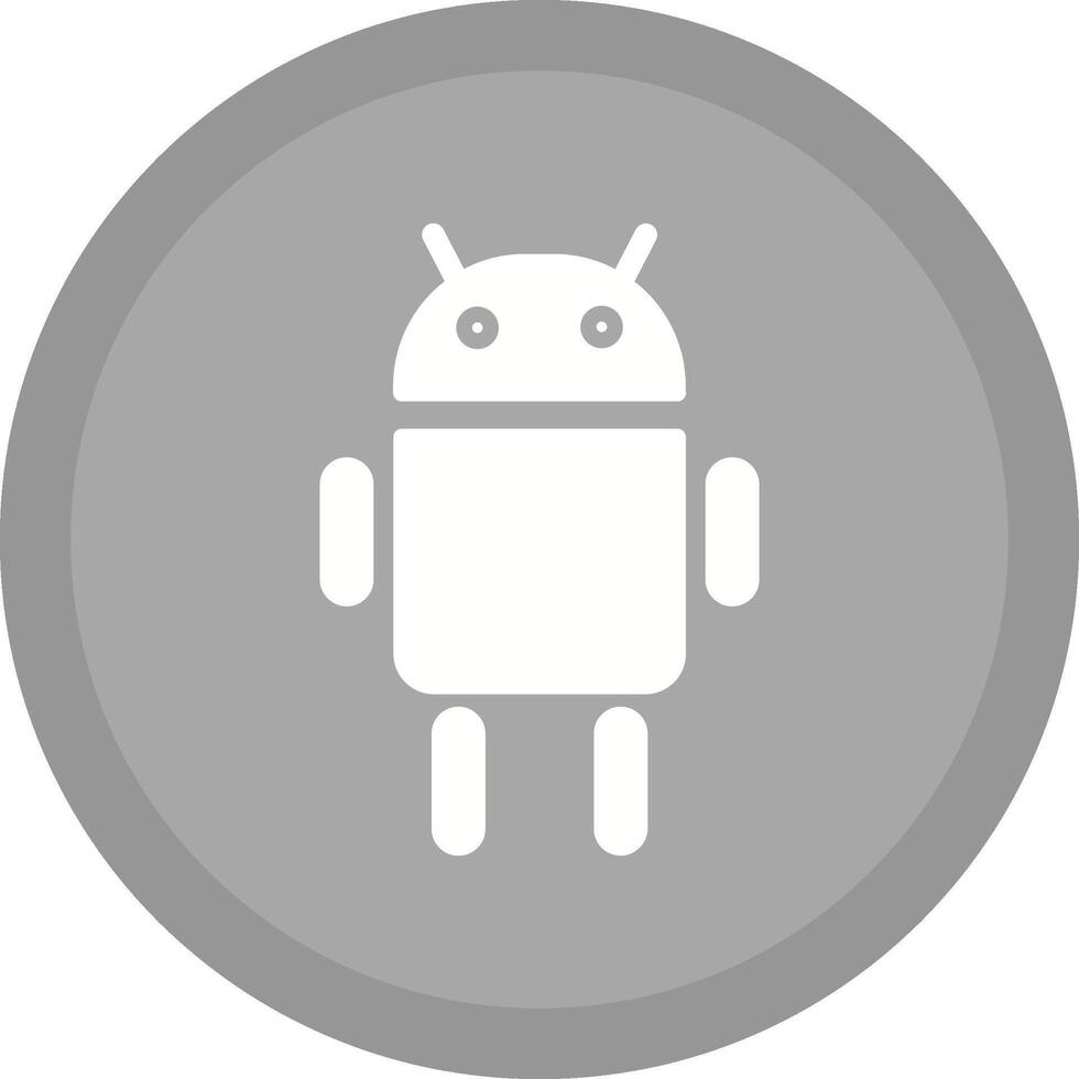 icono de vector de Android