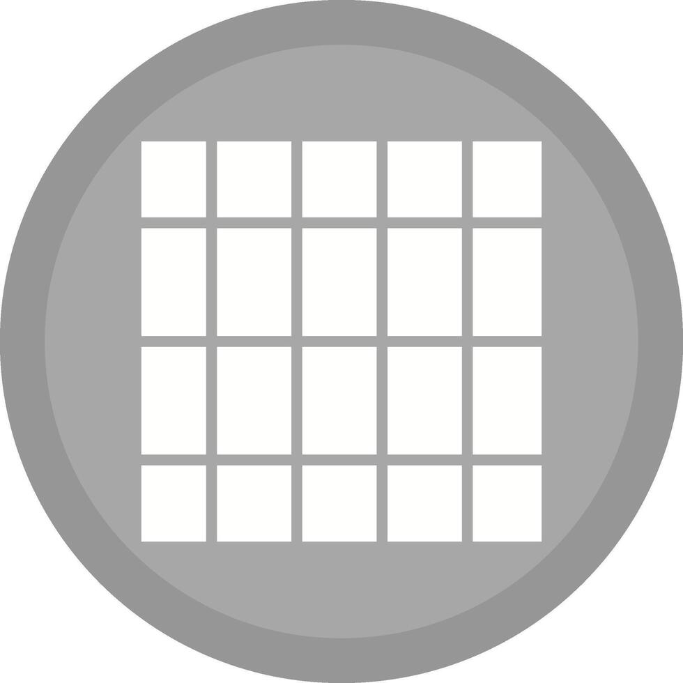 Table of Rates Vector Icon